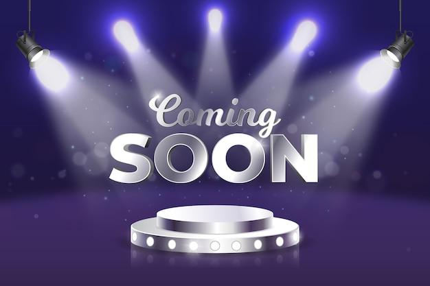 Creative realistic teaser background